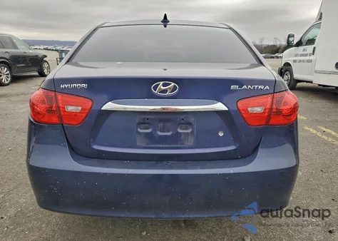 2010 Hyundai Elantra Blue из США, поврежденный, VIN KMHDU4AD5AU016523
